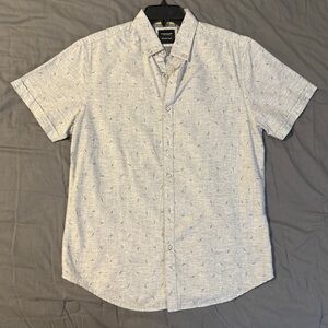 Denim & Flower Slim Fit button-down M